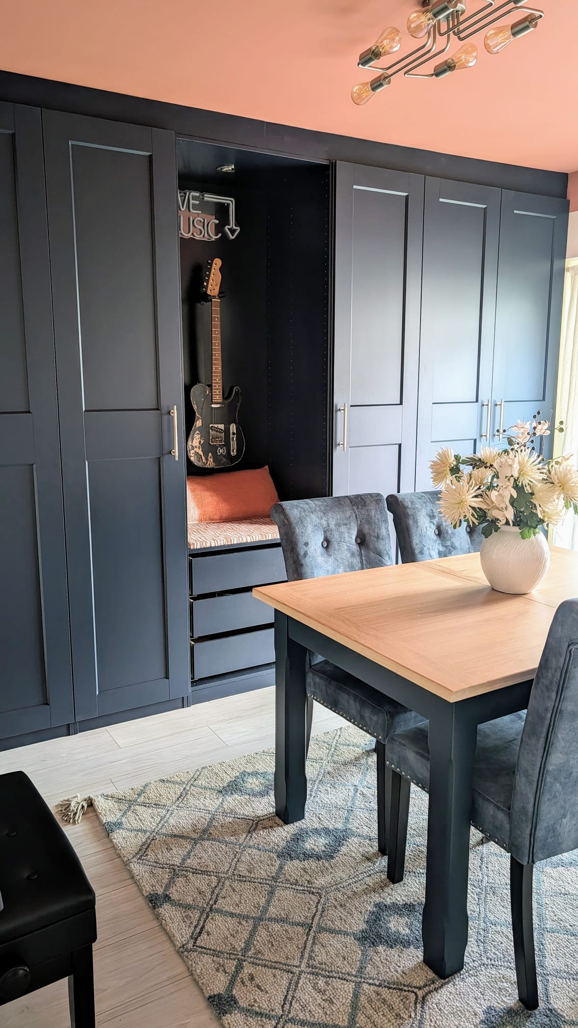 Hutton, Brentwood, Essex Interior Design Consultancy Dining Music Room